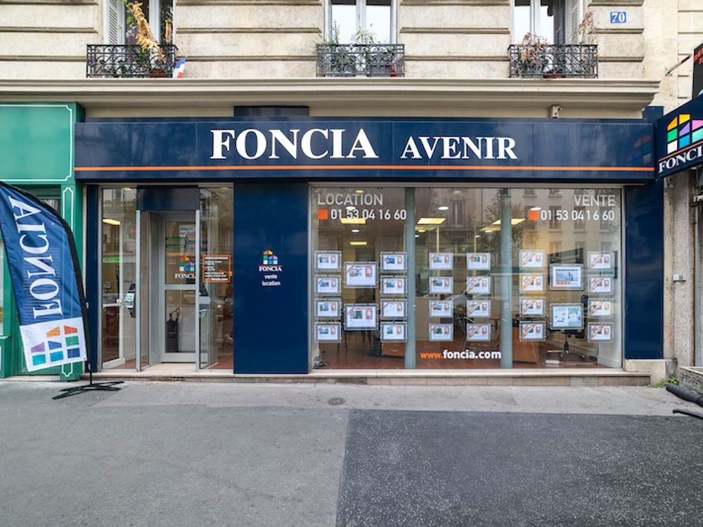 Vue n°1 Agence immobilière Paris 17ᵉ (75017) Foncia Transaction Paris  Moquet, 70 Rue Guy Môquet