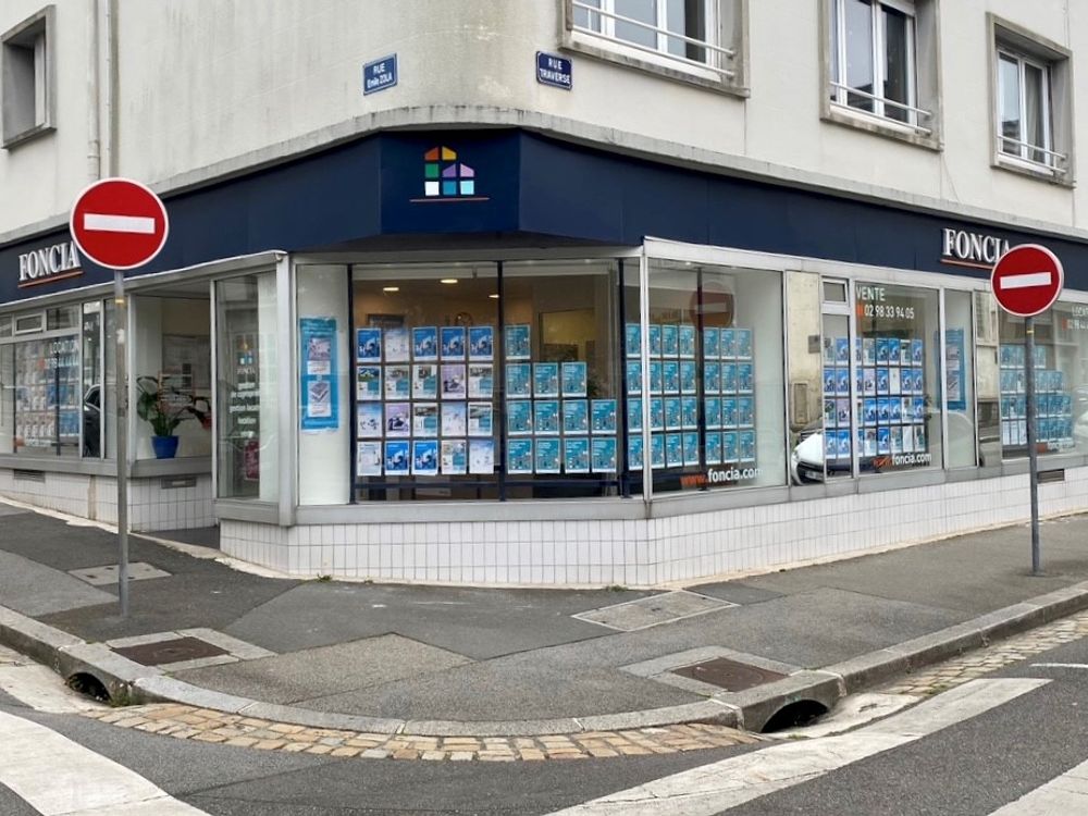 Vue n°1 Agence immobilière Brest (29200) Foncia Transaction Brest, 21 Rue Emile Zola