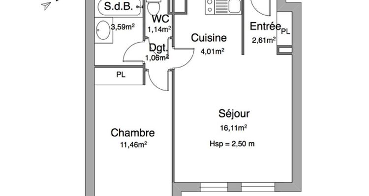 appartement 2 pièces à louer NANCY 54000 40 m²