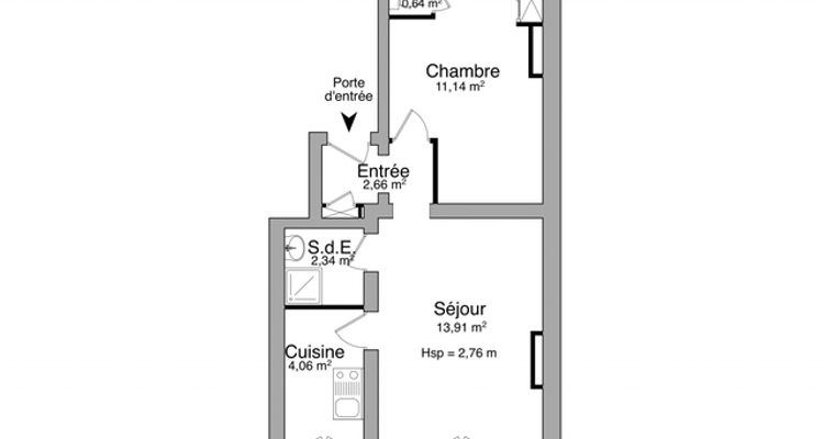 appartement 2 pièces à louer PARIS 15ᵉ 75015 34.8 m²