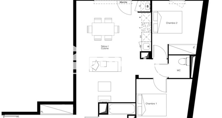 Vue n°1 Appartement 3 pièces à vendre - TOULOUSE (31300) - 70.74 m²