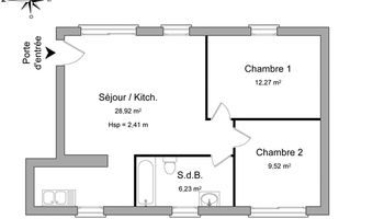appartement 3 pièces à louer THIONVILLE 57100 56.9 m²