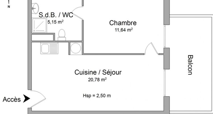appartement 2 pièces à louer ISTRES 13800 37.6 m²