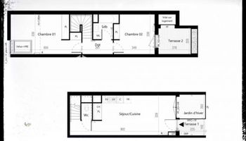 appartement 3 pièces à vendre TOULOUSE 31000 55.17 m²