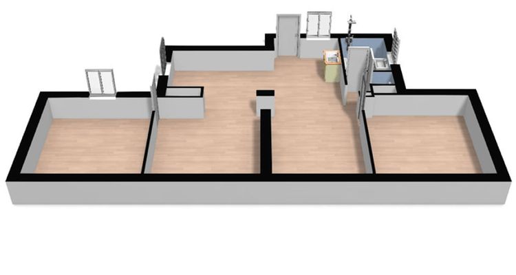 appartement 3 pièces à louer NIMES 30000 40.9 m²