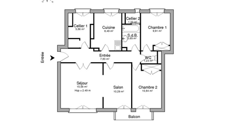 appartement 4 pièces à louer TALENCE 33400 74.9 m²