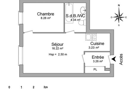 appartement 2 pièces à louer LILLE 59000 35.3 m²