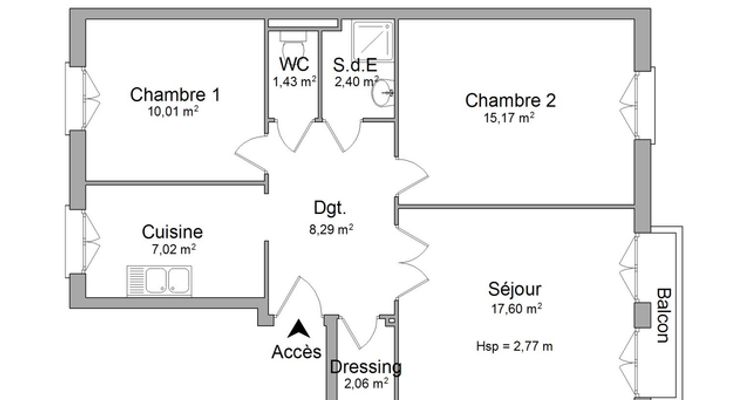 appartement 3 pièces à louer BREST 29200 63.8 m²