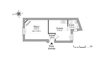 appartement 1 pièce à louer NANCY 54000 28.7 m²