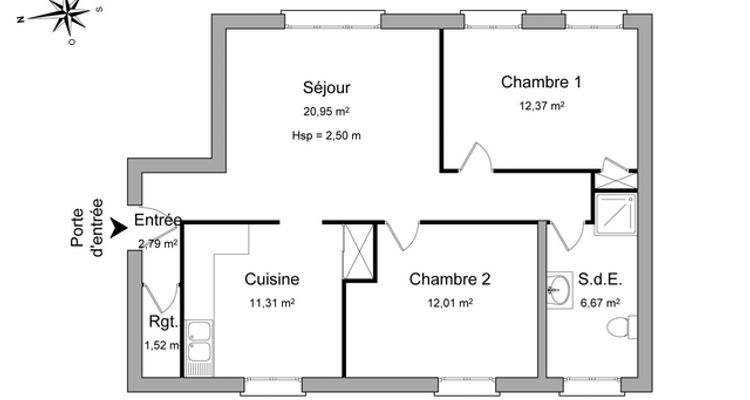 appartement 3 pièces à louer RETHEL 08300 67.6 m²