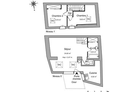 Maison a louer rueil-malmaison - 3 pièce(s) - 58.08 m2 - Surfyn