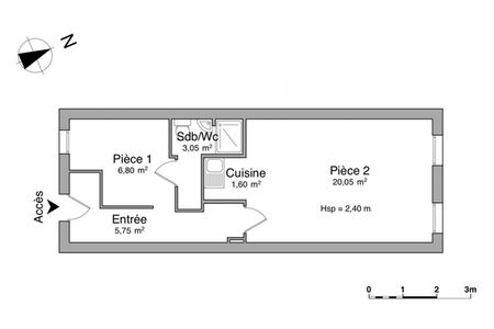 appartement 2 pièces à louer STRASBOURG 67000 37.3 m²