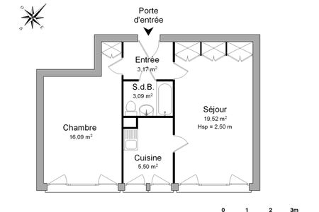 Vue n°2 Appartement 2 pièces T2 F2 à louer - Ferney Voltaire (01210)