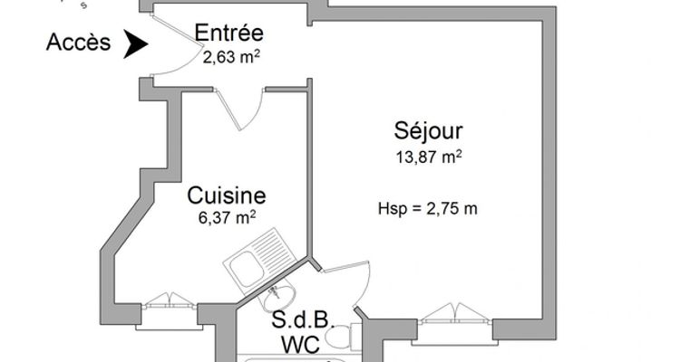 appartement 1 pièce à louer PARIS 14ᵉ 75014 25.8 m²