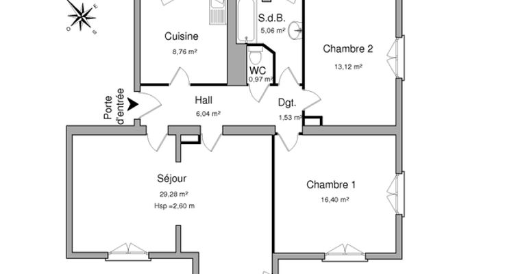 appartement 4 pièces à louer STRASBOURG 67100 81.2 m²