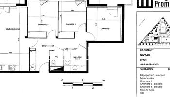 appartement 4 pièces à vendre TOULOUSE 31500 74 m²