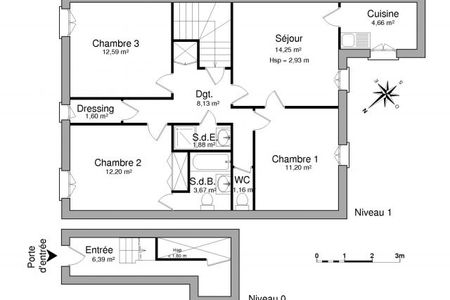 Vue n°3 Appartement 4 pièces à louer - BORDEAUX (33000) - 77.73 m²