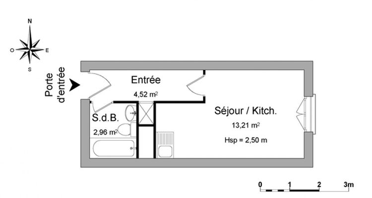 appartement 1 pièce à louer STRASBOURG 67200 20.7 m²