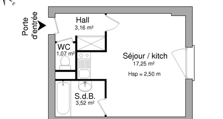 appartement 1 pièce à louer MAXEVILLE 54320 25 m²