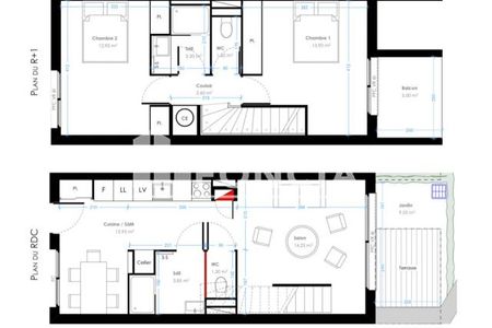 Vue n°2 Maison 3 pièces à vendre - NIMES (30000) - 69.95 m²