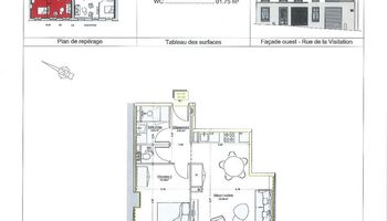 appartement 2 pièces à louer NANCY 54000 50.3 m²
