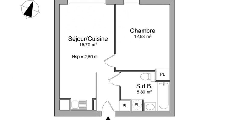 Vue n°1 Appartement 2 pièces T2 F2 à louer - Boulogne Billancourt (92100)