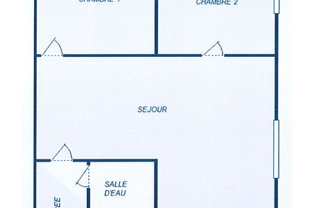 Vue n°2 Appartement 3 pièces T3 F3 à louer - Bourgoin Jallieu (38300)