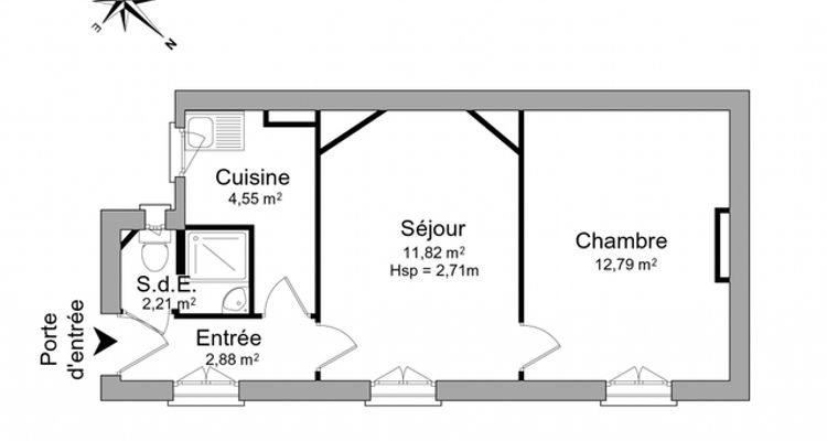appartement 2 pièces à louer ASNIERES-SUR-SEINE 92600 34.3 m²