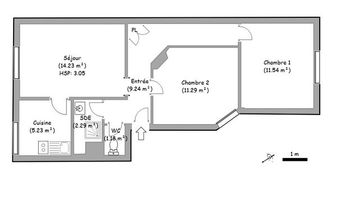 appartement 3 pièces à louer MONTPELLIER 34000 55 m²