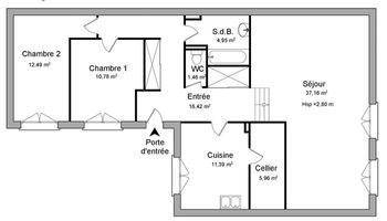 appartement 3 pièces à louer ROCHEFORT 17300 100.6 m²