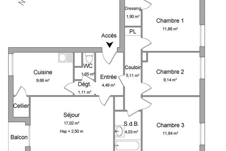 Vue n°3 Appartement 4 pièces T4 F4 à louer - Limoges (87000)