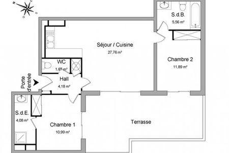 appartement 3 pièces à louer MARSEIILE 9ᵉ 13009 66.13 m²