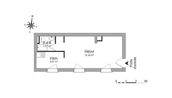 appartement 1 pièce à louer STRASBOURG 67000 27.3 m²
