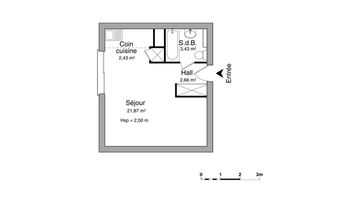 appartement 1 pièce à louer FONTENAY AUX ROSES 92260 30.4 m²