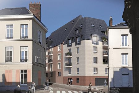 Vue n°3 Appartement 2 pièces T2 F2 à louer - Rouen (76000)