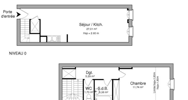 appartement 2 pièces à louer LIMOGES 87000 49.1 m²