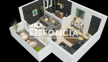 appartement 2 pièces à vendre Lorient 56100 27 m²