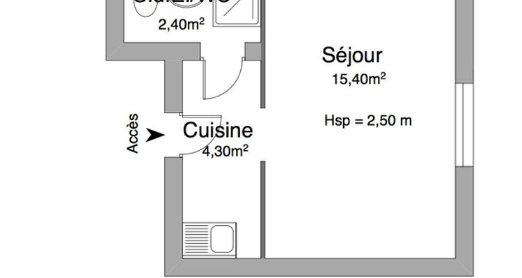 appartement 1 pièce à louer MEULAN 78250 22.1 m²