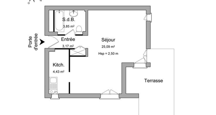 appartement 1 pièce à louer AUZEVILLE TOLOSANE 31320 36.5 m²