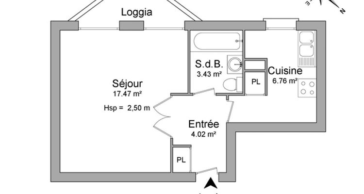 appartement 1 pièce à louer ANTONY 92160 31.7 m²