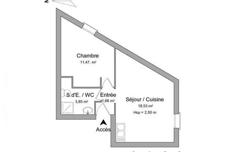 Vue n°2 Appartement 2 pièces à louer - LE PONTET (84130) - 35.51 m²