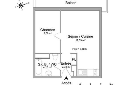 Vue n°3 Appartement 2 pièces à louer - Saint Julien En Genevois (74160) 799 €/mois cc
