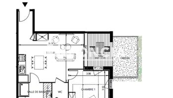 appartement 2 pièces à vendre Toulouse 31500 59.8 m²