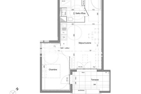 Vue n°2 Appartement 2 pièces à vendre - MONTPELLIER (34000) - 40.5 m²