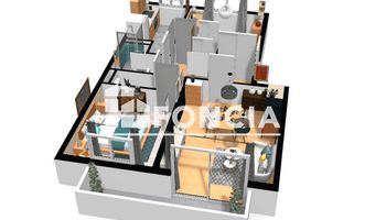 appartement 3 pièces à vendre ST GERMAIN EN LAYE 78100 54.53 m²