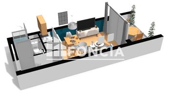 appartement 1 pièce à vendre CANNES 06400 18.97 m²
