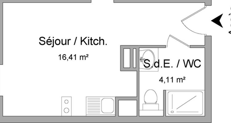 appartement 1 pièce à louer SCHILTIGHEIM 67300