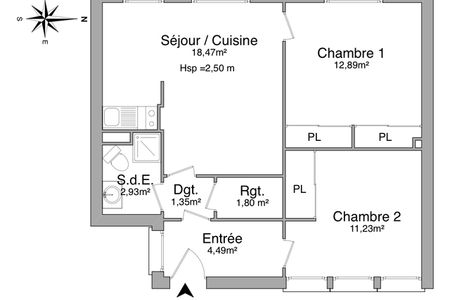 Vue n°3 Appartement 3 pièces T3 F3 à louer - Limoges (87000)