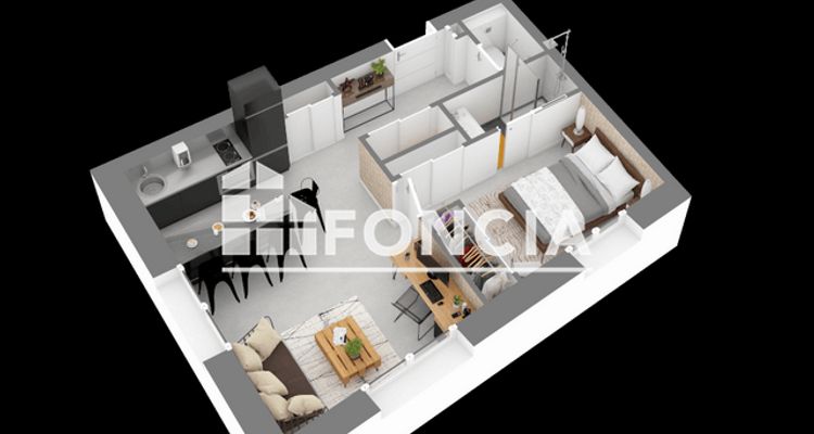 appartement 2 pièces à vendre LYON 7ᵉ 69007 36.3 m²