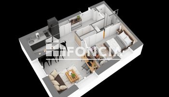 appartement 2 pièces à vendre LYON 7ᵉ 69007 36.3 m²